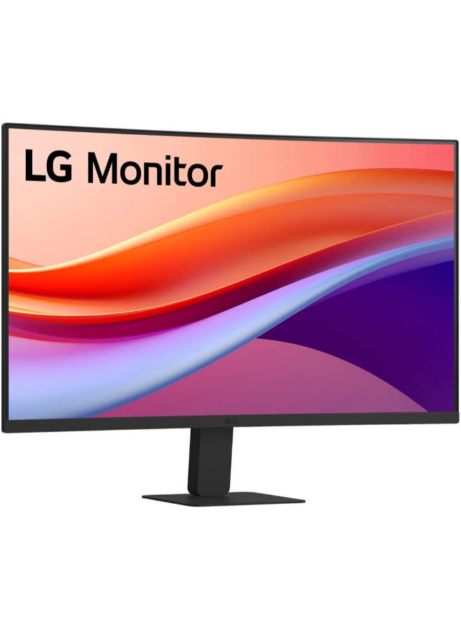 LG 27U421A 27″ Curved FHD Monitor, 1920x1080 VA Panel, 100Hz Refresh Rate, 5ms Response, HDR10, sRGB 99%, USB-C 15W PD, HDMI, 3-Side Borderless, Tilt Adjustable, Eye-Care Technology, Black | 27U421A‑B Black - Image 3