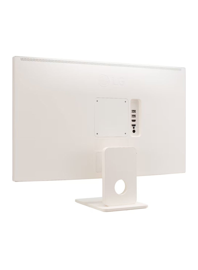 27-Inch Full HD IPS Smart Wireless Monitor with webOS white