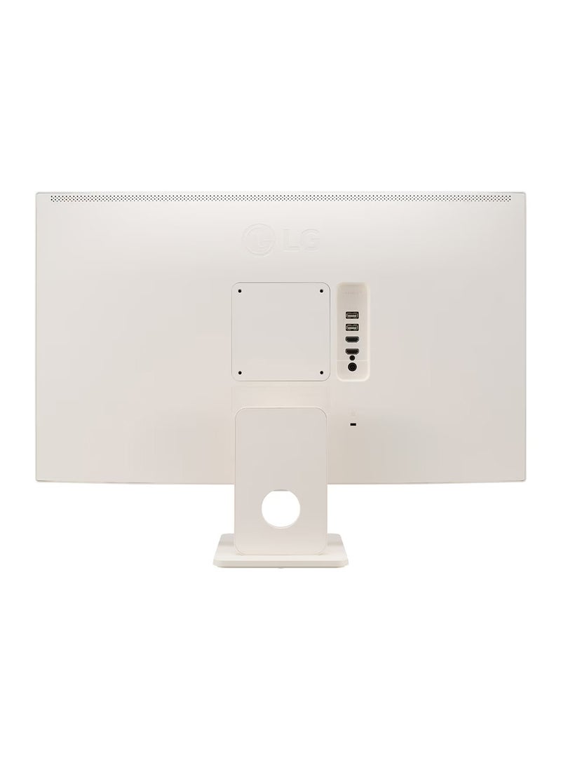 27-Inch Full HD IPS Smart Wireless Monitor with webOS white