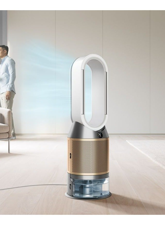 دايسون Dyson Purifier Humidify+Cool PH2 De-NOx (White/Gold) – Advanced 3-in-1 Air Purifier, Humidifier & Fan PH05 White Gold  - Image 4