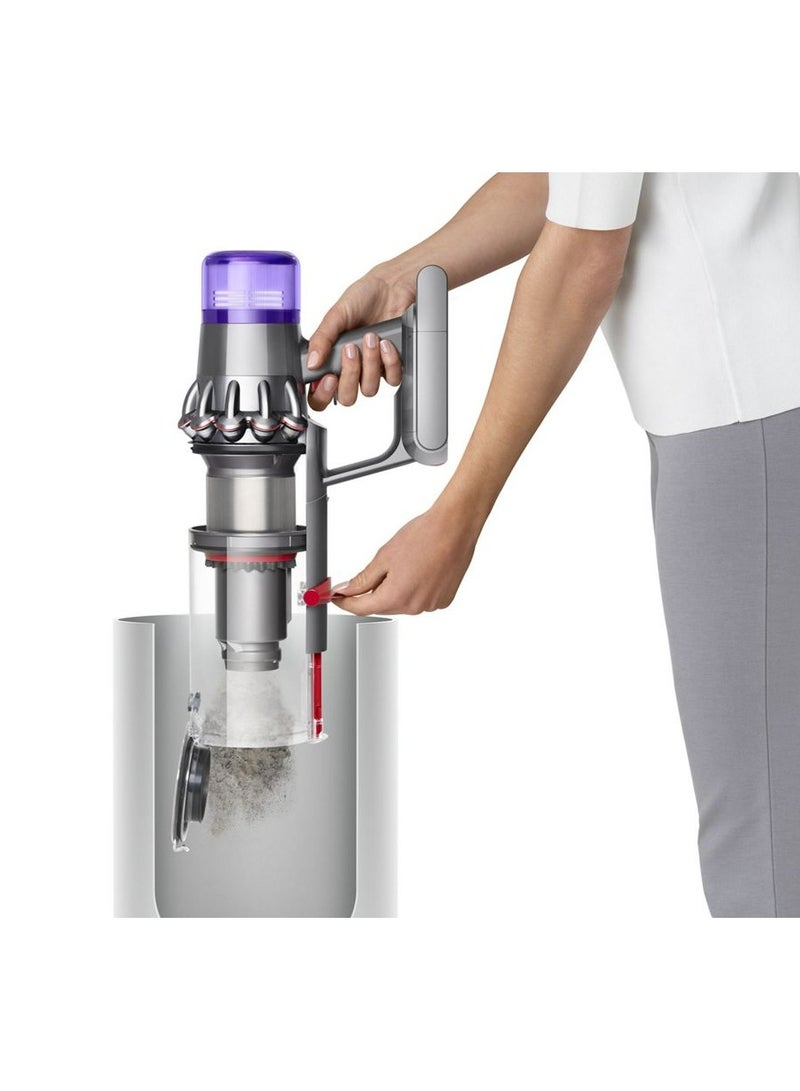 Dyson V11 Extra Cordless Vacuum Cleaner SV28 – Powerful, Versatile Cleaning with 60-Min Run Time (Nickel/Red) - International Version 0.77 L 545 W V11 Nickel Red