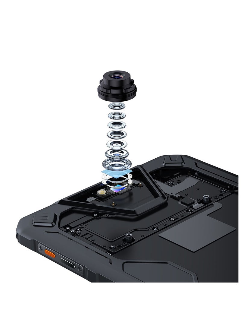 أوليفون تابلت أرمور باد 2 القوي 11 بوصة شاشة 2K FHD+ ثنائية الشريحة أسود 6 جيجابايت RAM 256 جيجابايت 4G مع بطارية ضخمة 18600 مللي أمبير ضوء تخييم - Image 2