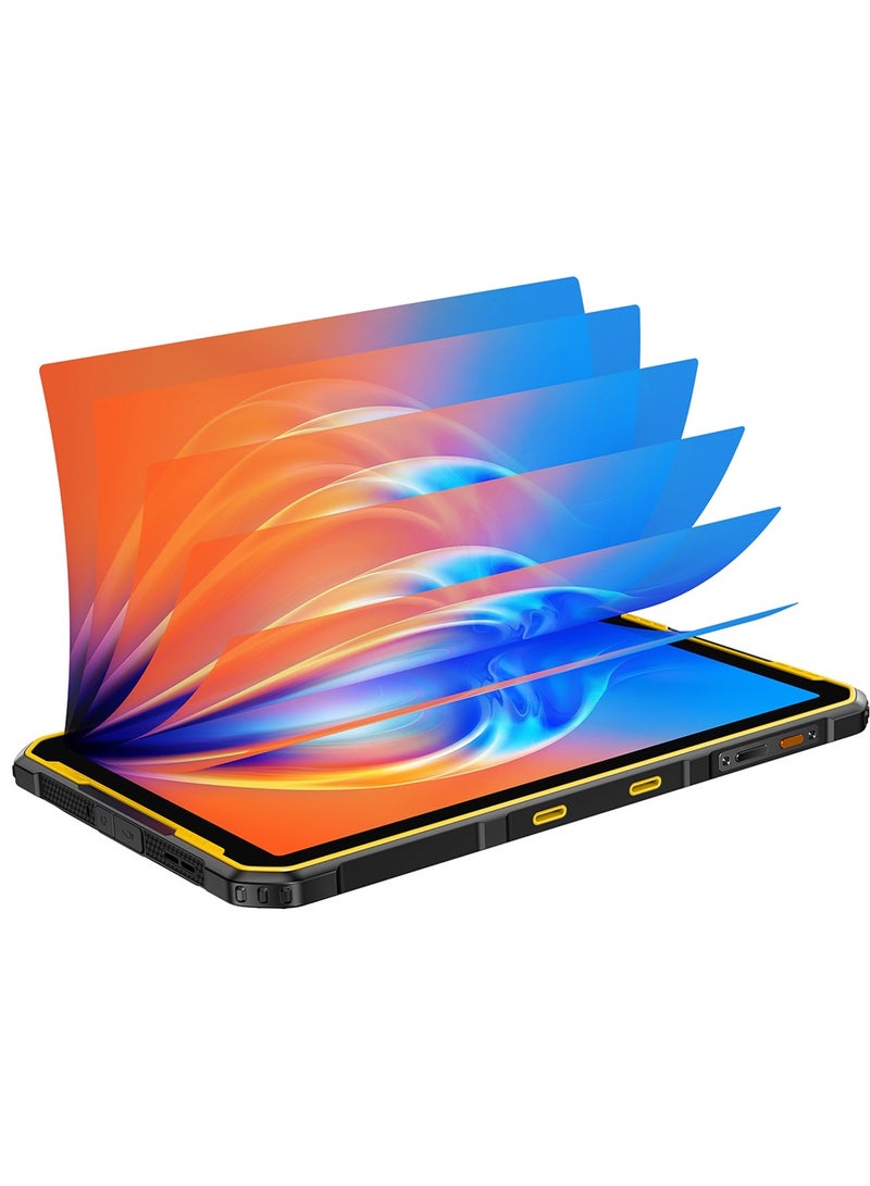 أوليفون تابلت أرمور باد 2 القوي 11 بوصة شاشة 2K FHD+ ثنائية الشريحة أسود 6 جيجابايت RAM 256 جيجابايت 4G مع بطارية ضخمة 18600 مللي أمبير ضوء تخييم - Image 4