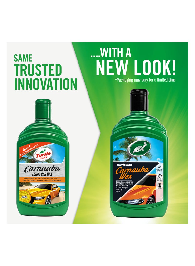 Turtle wax Carnauba Car Wax 500ml  - Image 2