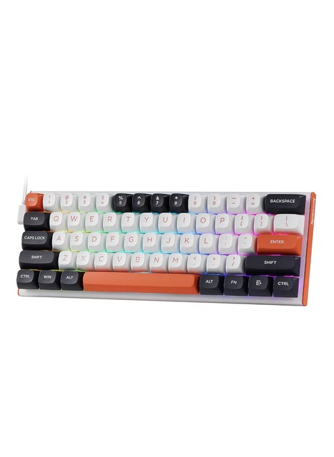 K683 WBO FIDD  edition , 8K RGB Wired Rapid Trigger  Keyboard Mechanical Gaming Keyboard with customizable adjustable magnetic switches Portable design with 60% optimized layout & detachable USB-C cable , 40 levels per key actuation, ultra-fast movements, Compact Mechanical Keyboard Dedicated Arrow Keys, for PC and laptop use in home and office - Magnetic Switch