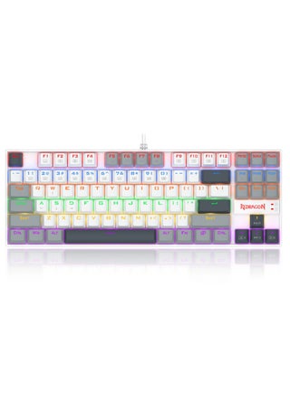 K552 WGL-R KUMARA Edition ,Wired LED Mechanical Gaming Keyboard with High-precision machinery manufacture , Double injection keycaps ,Full key conflict free , Win key can be disable in gaming, Compact Mechanical Keyboard Dedicated Arrow Keys, for PC and laptop use in home and office - Red Switch - pnsku/N70180084V/45/_/1748434040/bb3140c6-81e7-454b-a6b4-2dd4d3d9607a