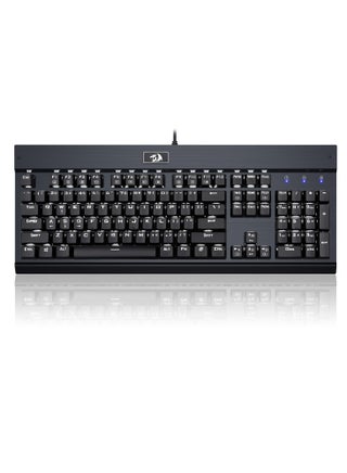 KG010-KN Wired Mechanical Gaming Keyboard , 100% Anti- Ghosting Multiple Keys Can be Pressed Simultaneously , 9 LED Backlit Effects ,Doule-Shot Injection Keycaps with razor sharp lighting and durability against scratching and prolonged use , Compact Mechanical Keyboard Dedicated Arrow Keys, for PC and laptop use in home and office - Red Switch - pnsku/N70180085V/45/_/1748434059/b053d003-4a9d-43fb-a057-d149ccc45605