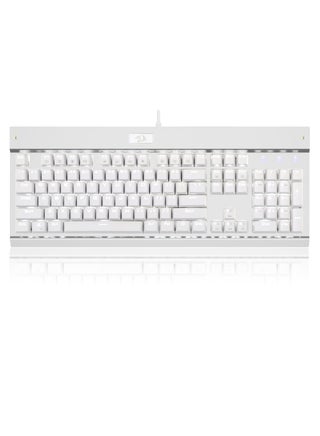 KG010-KN Wired Mechanical Gaming Keyboard , 100% Anti- Ghosting Multiple Keys Can be Pressed Simultaneously , 9 LED Backlit Effects ,Doule-Shot Injection Keycaps with razor sharp lighting and durability against scratching and prolonged use , Compact Mechanical Keyboard Dedicated Arrow Keys, for PC and laptop use in home and office - Brown Switch - pnsku/N70180086V/45/_/1748434058/fa3f59c1-90b8-4bc5-9c26-07acf3e783c5