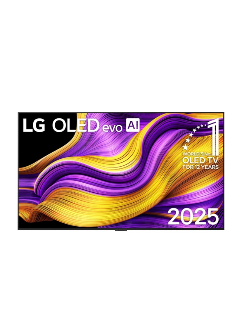 LG 65 inch LG OLED evo AI G5 4K 165Hz Smart TV AI Magic remote webOS25 2025 OLED65G56LA-AMAG black - Image 1