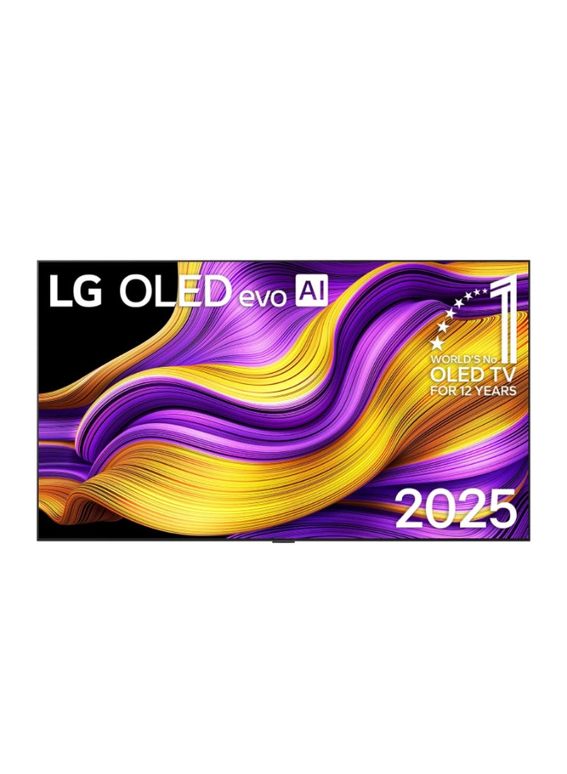 إل جي تلفاز LG OLED evo AI G5 مقاس 83 بوصة 4K 165Hz ذكي مع جهاز تحكم سحري AI webOS25 2025 - Image 1
