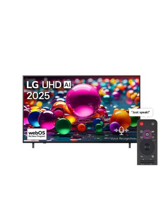 55 inch LG UHD AI UA8500 4K Smart TV AI Magic remote HDR10 webOS25 2025 55UA85006LA-AMAE black - pnsku/N70180101V/45/_/1749042345/221fe8f0-c8aa-42fb-87f6-b9ce94ab4a2b