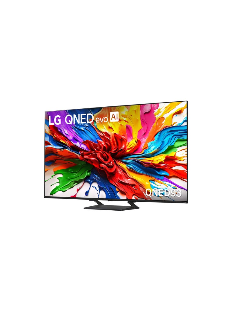 LG 75 inch LG Mini-LED QNED AI QNED93 4K 144Hz Smart AI Magic remote Dolby Vision webOS25 2025 75QNED93A6A-AMAQ black  - Image 2