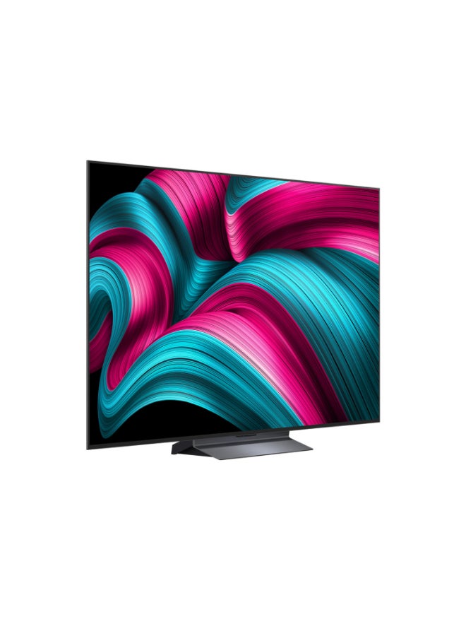 65 Inch LG OLED EVO AI C5 4K 144Hz Smart TV AI Magic remote webOS25 2025 OLED65C56LA-AMAG Black image 13