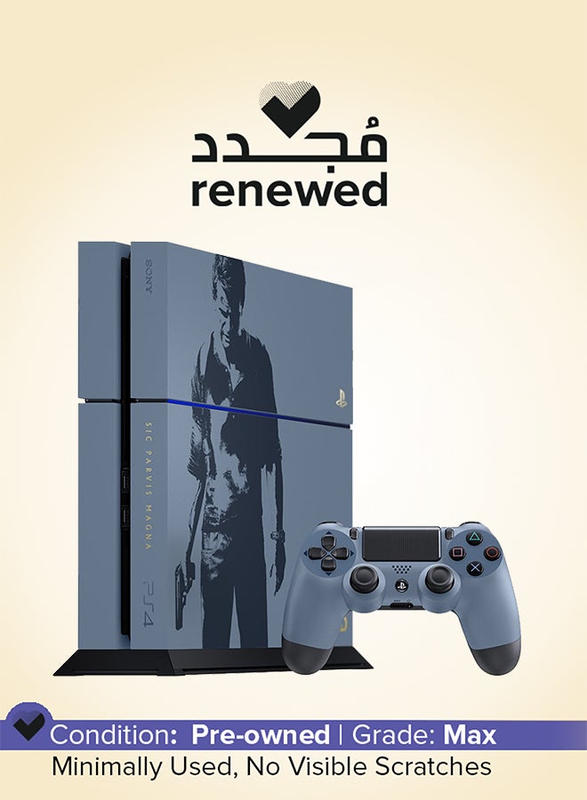 Sony Renewed - Playstation 4 1TB Uncharted 4 A thiefs End Limited Edition Console - Image 1