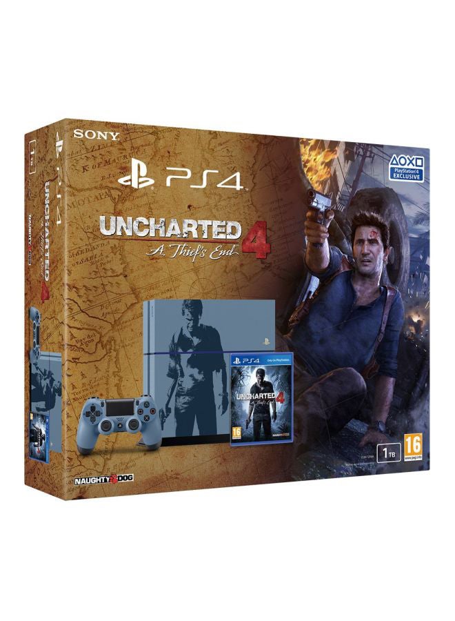 Sony Renewed - Playstation 4 1TB Uncharted 4 A thiefs End Limited Edition Console - Image 5