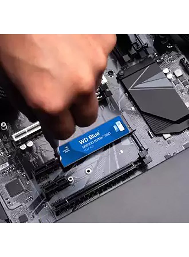 Sandisk WD Blue SN5000 500GB NVMe SSD, PCIe Gen4 x4 M.2 2280, Up to 5000MB/s Read, 4000MB/s Write, 770K IOPS, DRAM-less HMB, 300TBW Endurance, Internal Solid State Drive for Gaming, Content Creation, Laptops & Desktops | WDS500G4B0E 500 GB  - Image 5