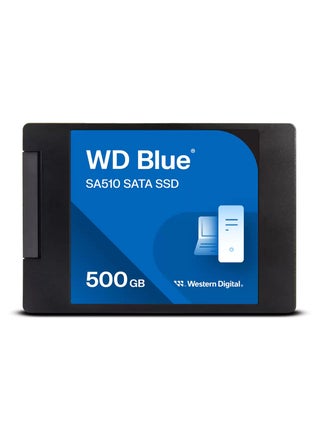 WD Blue SA510 500GB 2.5" SATA III Internal SSD, Up to 560MB/s Read, 510MB/s Write, 3D NAND, 200TBW, Acronis Cloning Software | WDS500G3B0A-00AXR0 500 GB - pnsku/N70180163V/45/_/1748524698/b1252d31-41cc-4639-b50c-70f07daa5834