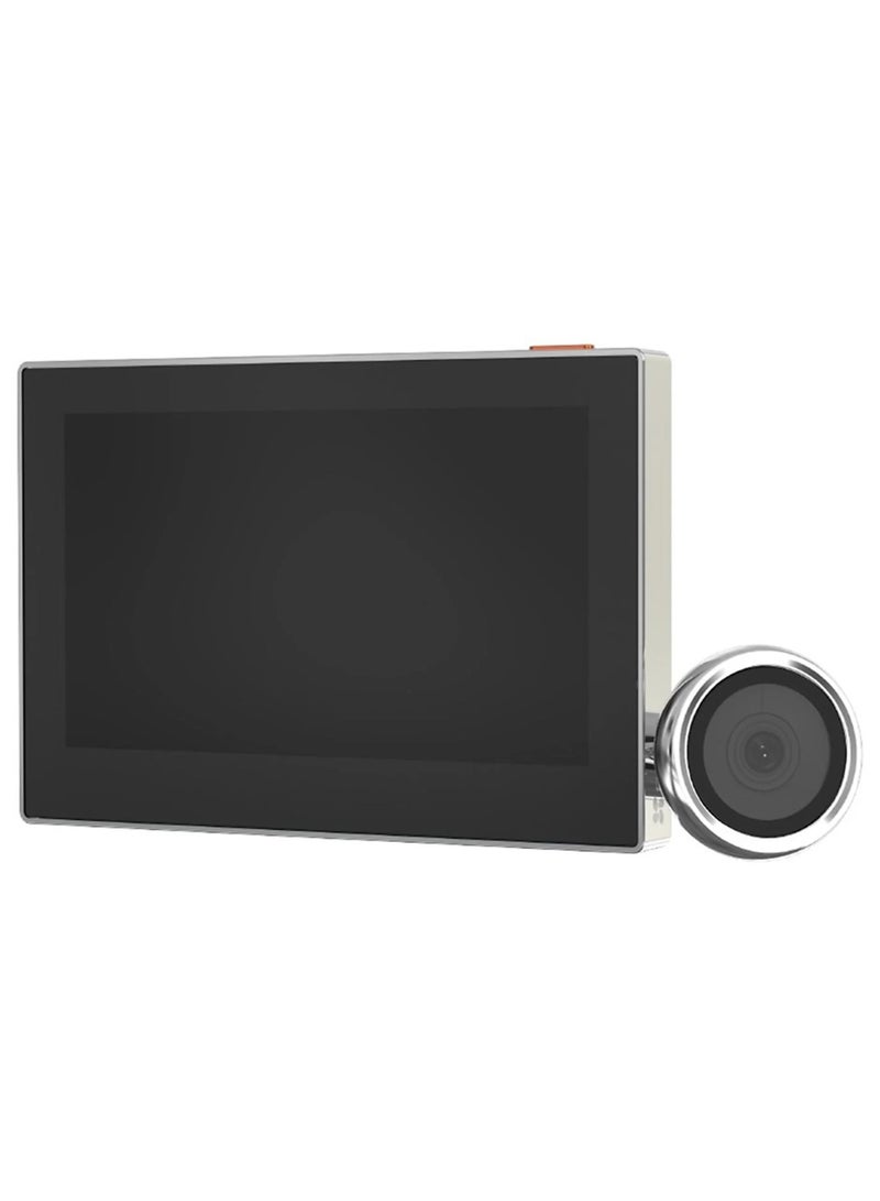 EZVIZ Digital Door Viewer Camera with LCD Display Screen, Wire-Free Peephole HP2 -SILVER  - Image 1