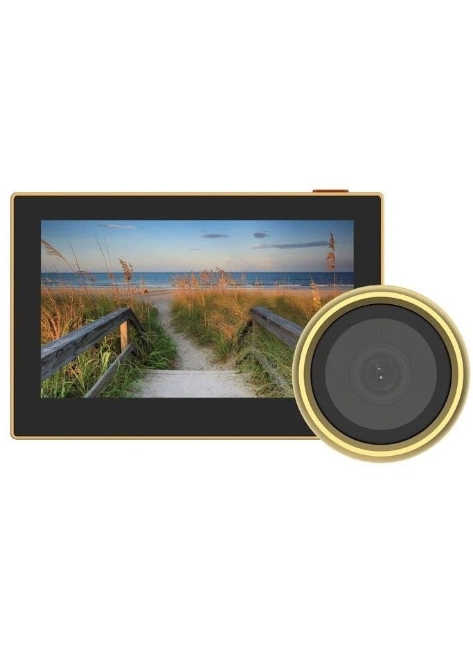 EZVIZ Digital Door Viewer Camera with LCD Display Screen, Wire-Free Peephole HP2 -GOLD  - Image 1