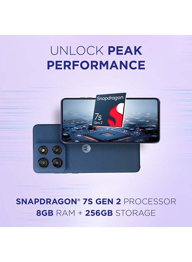 Edge 60 Stylus 5G Dual SIM PANTONE Surf the web (Blue) 8GB RAM 256GB - Middle East Version