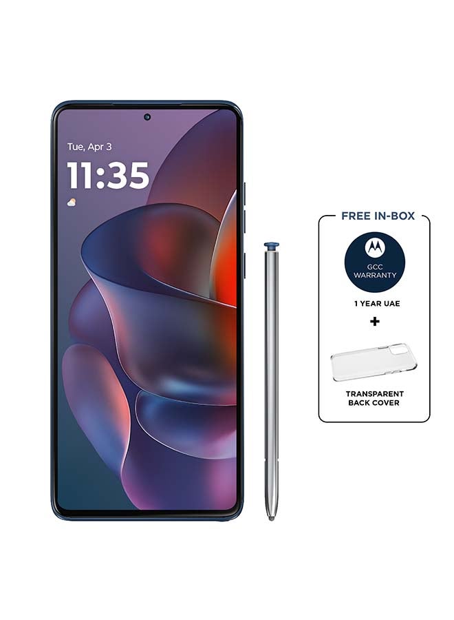 Motorola Edge 60 Stylus 5G Dual SIM PANTONE Gibrlatar sea (dark) 8GB RAM 256GB - Middle East Version  - Image 2