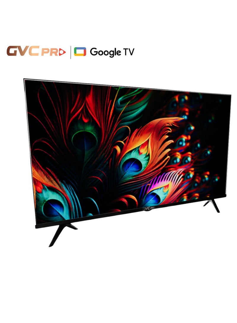 gvc pro 50 Inch QLED Google TV Smart TV 4K with Built‑in Receiver, Free Wall Mount and Smart Remote Control, 4K UHD Screen Resolution, HDMI & USB Ports, Wi‑Fi Connectivity, Netflix YouTube Shahid and More Supported Apps GVC-50GOG900 BLACK  - Image 4