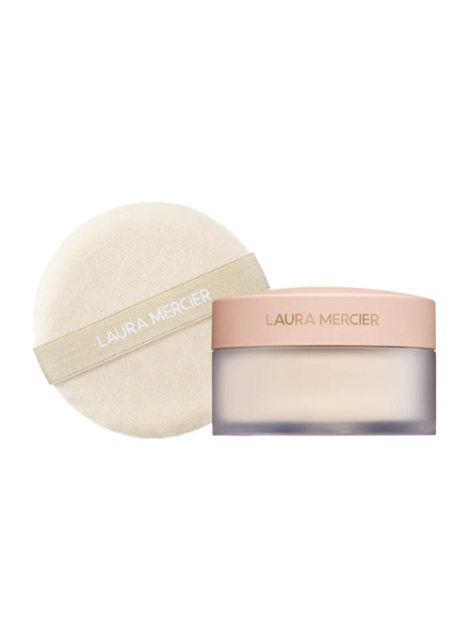 Divinely Flawless Translucent Loose Setting Powder And Puff - Translucent