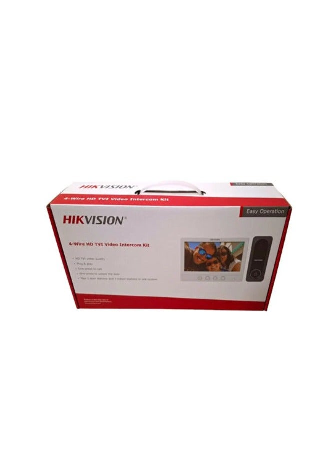 HIKVISION DS-K1S212 4-Wire HD Video Intercom Kit - Your Secure Gateway to Smart Living  - Image 2