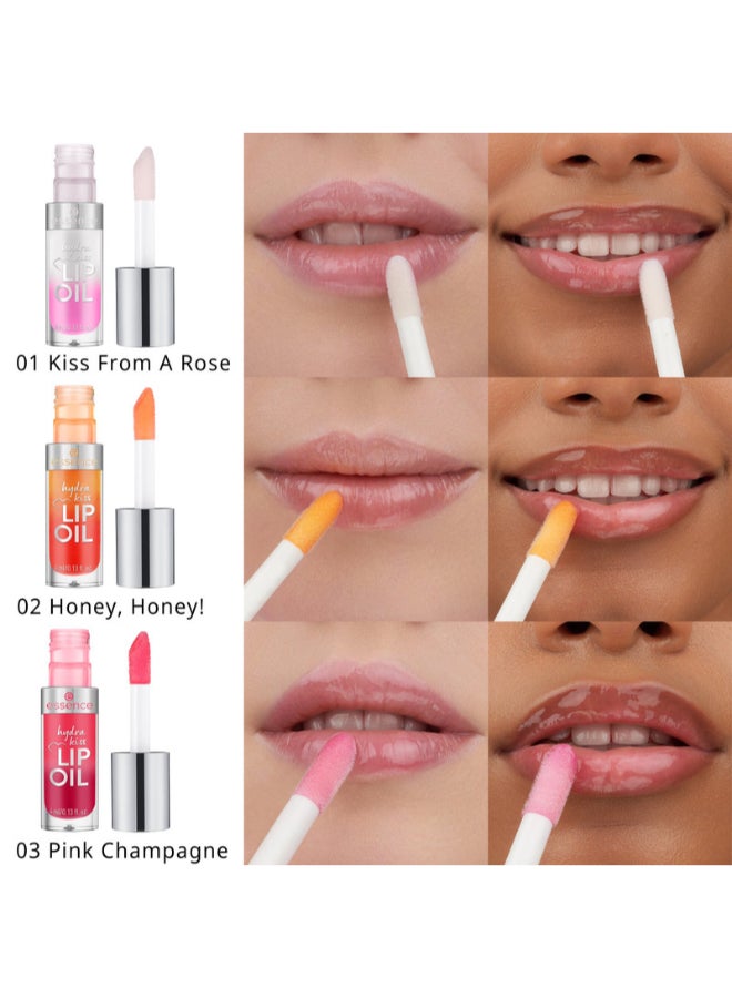 Hydra Kiss Lip Oil 03 Pink Champagne