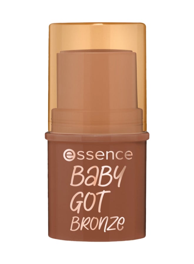 Essence Baby Got Bronze Bronzing Stick | Contour Pen | Shade 40 Hazelnut Hug | Creamy Blendable Bronzer | Sun-Kissed Natural Glow | Vegan & Cruelty-Free | For All Skin Types | 5.5g (Pack of 1) Hazelnut Hug - Image 1