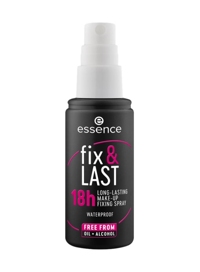 Essence Fix & Last 18H Long-Lasting Make-Up Fixing Spray Clear  - Image 2