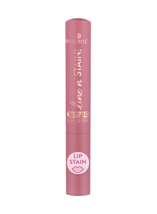 ايسنس Line N' Stain Tattoo Lip Liner 01 Everyone'S Nude-Pink  - Image 1