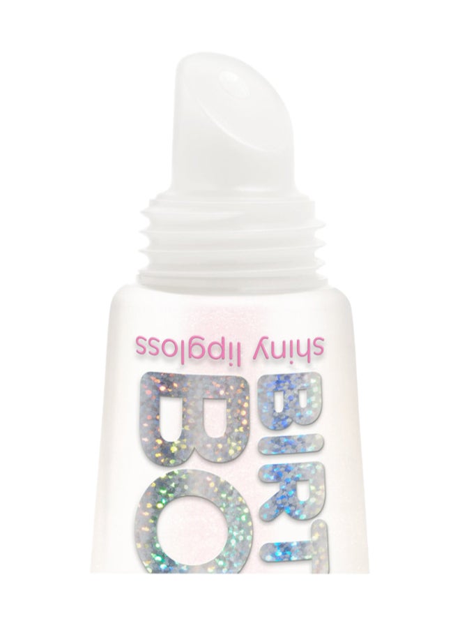 Essence Birthday Bomb Shiny Lip Gloss | 01 Cake My Day | Transparent Gloss with Pink Shimmer | Non Sticky | Vegan | Paraben & Microplastic Free | Radiant Fresh Natural Look | 10ml Cake My Day - Image 3