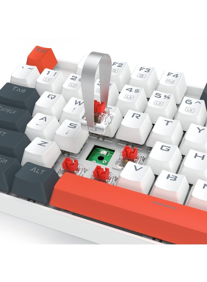 K552 WLR-R KUMARA RGB RAINBOW Mechanical Gaming Keyboard RED Switch