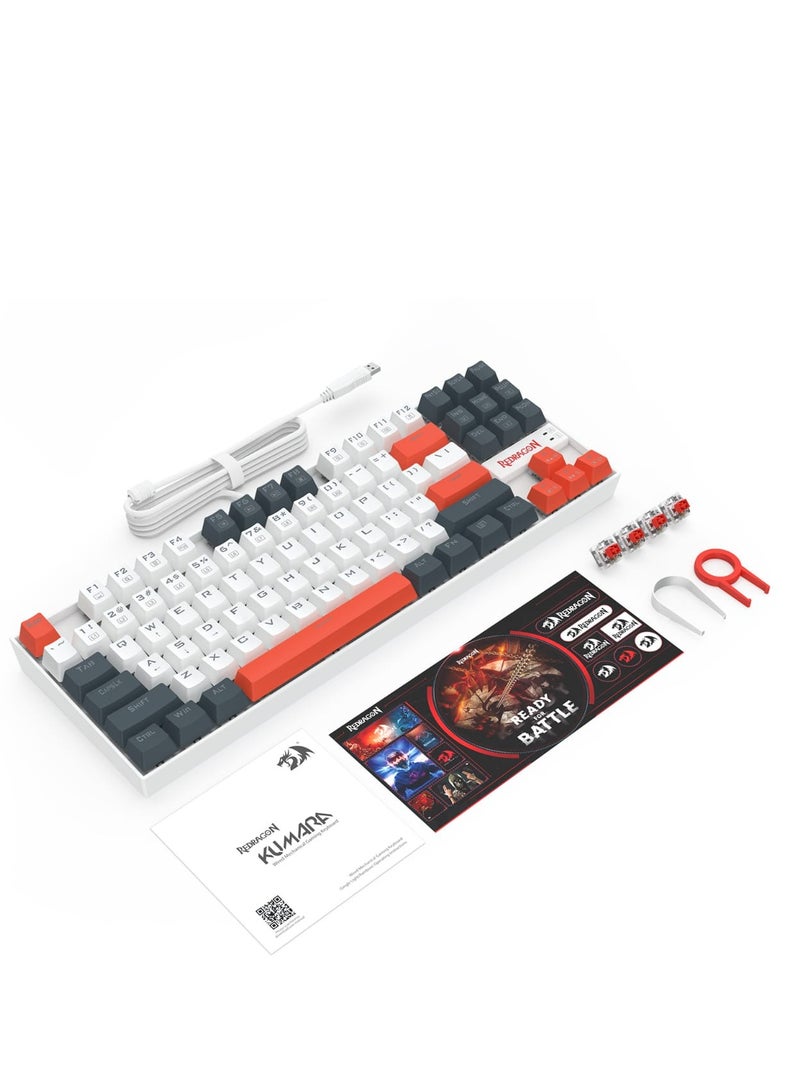 K552 WLR-R KUMARA RGB RAINBOW Mechanical Gaming Keyboard RED Switch