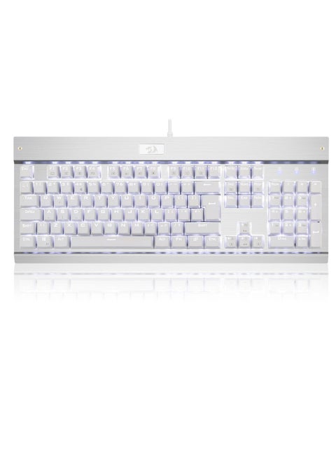 KG010-KN Wired Mechanical Gaming Keyboard , 100% Anti- Ghosting Multiple Keys Can be Pressed Simultaneously , 9 LED Backlit Effects ,Doule-Shot Injection Keycaps with razor sharp lighting and durability against scratching and prolonged use , Compact Mechanical Keyboard Dedicated Arrow Keys, for PC and laptop use in home and office - Brown Switch