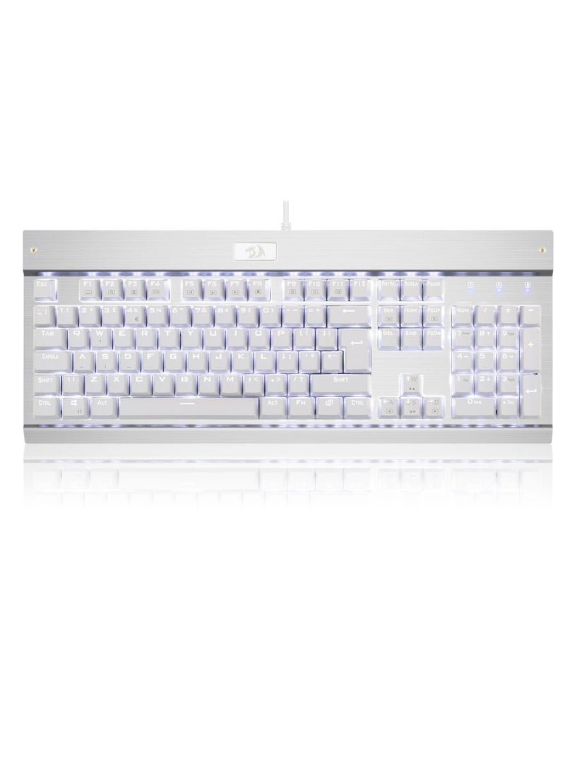 KG010-KN Wired Mechanical Gaming Keyboard , 100% Anti- Ghosting Multiple Keys Can be Pressed Simultaneously , 9 LED Backlit Effects ,Doule-Shot Injection Keycaps with razor sharp lighting and durability against scratching and prolonged use , Compact Mechanical Keyboard Dedicated Arrow Keys, for PC and laptop use in home and office - Brown Switch