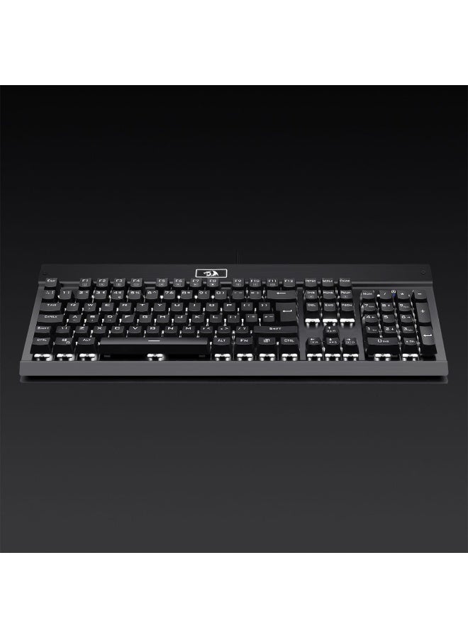 KG010-KN Wired Mechanical Gaming Keyboard , 100% Anti- Ghosting Multiple Keys Can be Pressed Simultaneously , 9 LED Backlit Effects ,Doule-Shot Injection Keycaps with razor sharp lighting and durability against scratching and prolonged use , Compact Mechanical Keyboard Dedicated Arrow Keys, for PC and laptop use in home and office - Brown Switch