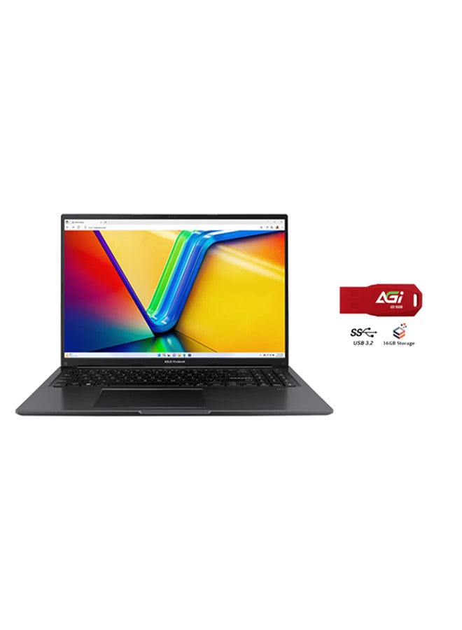 ASUS Vivobook X1605VA-MB325 Laptop (Upgraded Version) With 16-Inch Full HD(1920x1080) Display, Core i9-13900H Processor/32GB RAM/1TB SSD/Intel Iris Xe Graphics/Windows 11+AGI FLASH English/Arabic RED Black  - Image 1