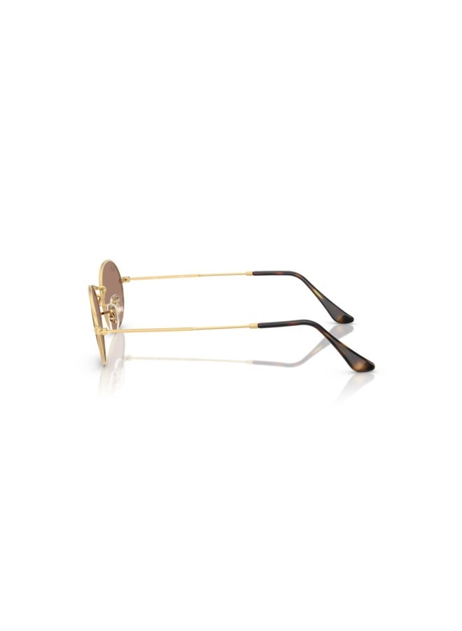 راي بان Unisex OVAL  SUNGLASSES- RB 3547 - lense size:51mm - ARISTA  - Image 2