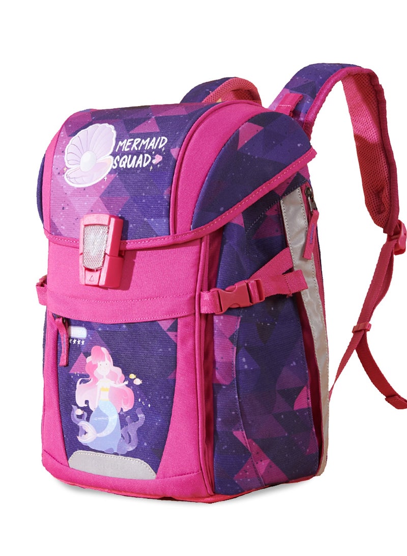 Sunveno Ergonomic School Bag Mermaid-Pink  - Image 1