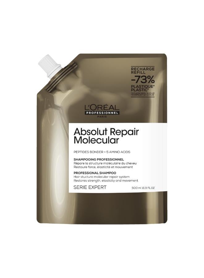 Professionnel Absolut Repair Molecular Shampoo Refill Pack grey 500ml
