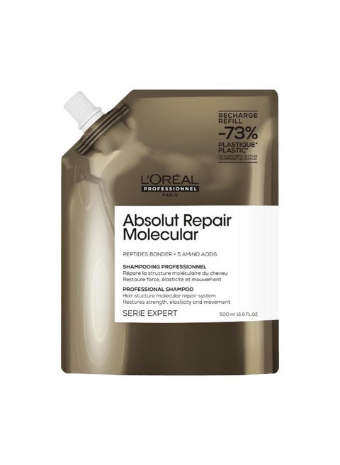 Professionnel Absolut Repair Molecular Shampoo Refill Pack grey 500ml