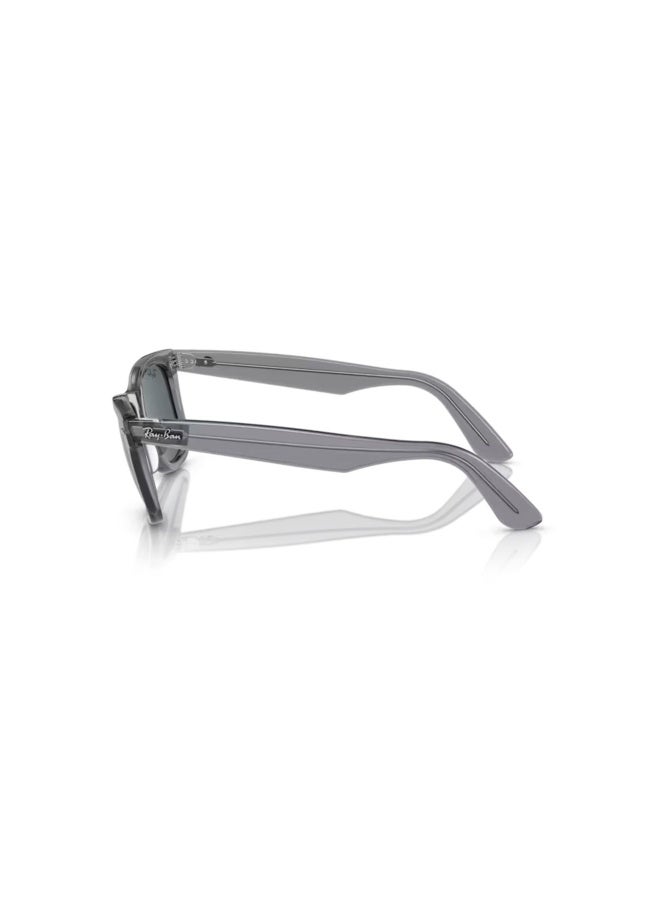 Unisex SQUARE WAYFARER SUNGLASSES- RB 2140 - lense size:50mm - TRANSPARENT GRAY