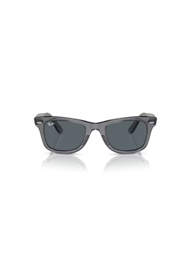 Unisex SQUARE WAYFARER SUNGLASSES- RB 2140 - lense size:50mm - TRANSPARENT GRAY
