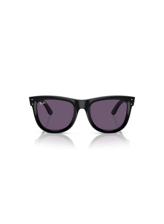 راي بان Unisex SQUARE WAYFARER REVERSE SUNGLASSES- RB R0502S - lense size:50mm - BLACK  - Image 5