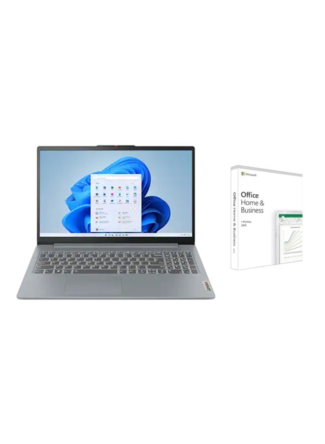 IdeaPad Slim3 (Upgraded Version) Laptop With 15.6 Inch Full HD(1920x1080) Display, Core i7-13620H Processor/16GB DDR5/1TB SSD/Intel UHD Graphics/Windows 11+WITH OFFICE 2019 English/Arabic Arctic Grey
