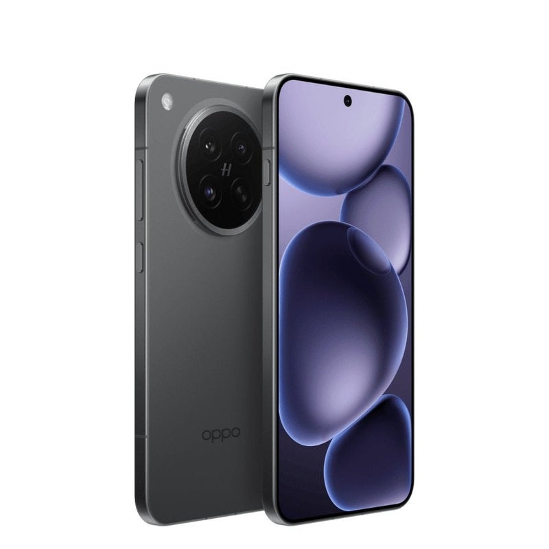 OPPO - Find X8s 5G AI Smartphone (12GB RAM, 256GB Storage) – Black | 1/1.56 Periscope Triple Primary Camera Hasselblad Imaging 1.5K FHD+ Screen MediaTek Dimensity 9400+ octa-core processor |Chinese Spec | 6.32-inch 1.5K FHD+ flat screen with LTPO technology |HyperTone camera system| 50MP Quad Camera | 5700mAh Battery | 80W fast charge | with Google Play Support - Image 1