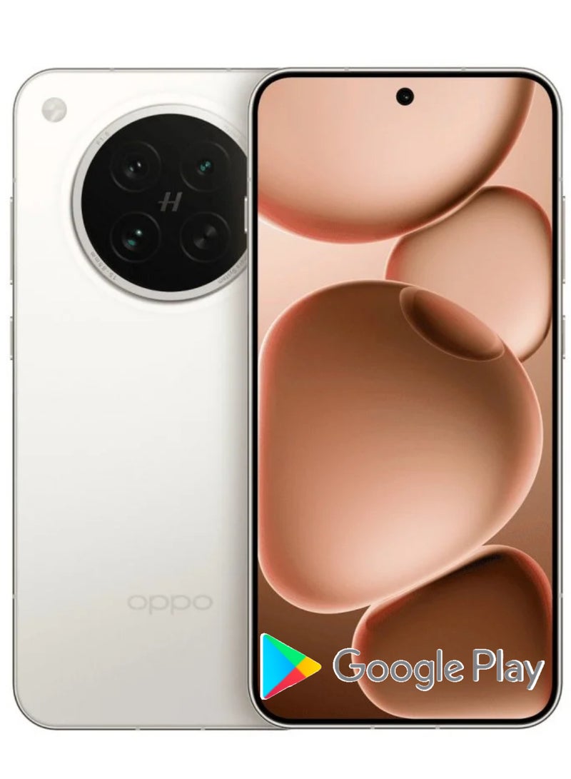 OPPO Find X8s 5G AI Smartphone (12GB RAM, 256GB Storage) – White | 1/1.56 Periscope Triple Primary Camera Hasselblad Imaging 1.5K FHD+ Screen MediaTek Dimensity 9400+ octa-core processor |Chinese Spec | 6.32-inch 1.5K FHD+ flat screen with LTPO technology |HyperTone camera system| 50MP Quad Camera | 5700mAh Battery | 80W fast charge | with Google Play Support - Image 1