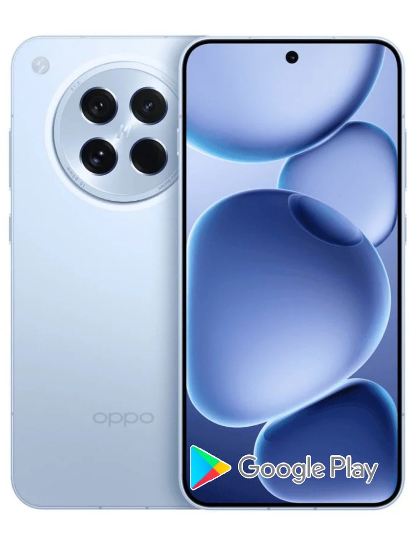 أوبو Find X8s 5G AI Smartphone (12GB RAM, 512GB Storage) – Blue | 1/1.56 Periscope Triple Primary Camera Hasselblad Imaging 1.5K FHD+ Screen MediaTek Dimensity 9400+ octa-core processor |Chinese Spec | 6.32-inch 1.5K FHD+ flat screen with LTPO technology |HyperTone camera system| 50MP Quad Camera | 5700mAh Battery | 80W fast charge | with Google Play Support - Image 1